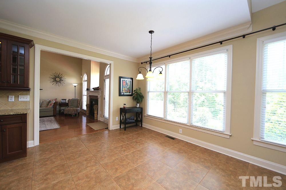 637 Competition Road Raleigh, NC 27603 - Photo 13 of 30 View from the Keeping Room looking back at the Great Room. This home just has so much space yet still keeps a cozy feel to it.