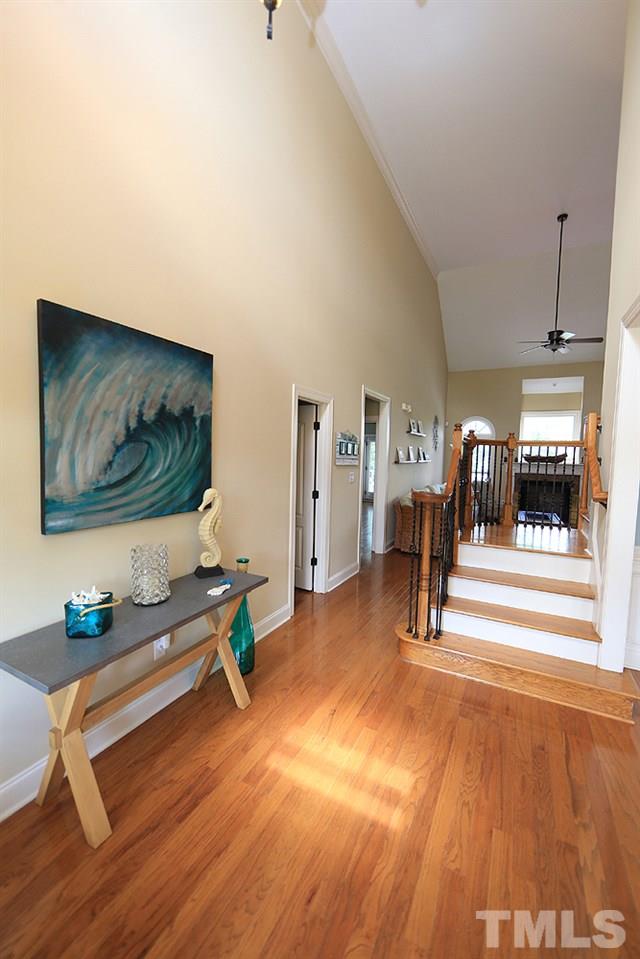 637 Competition Road Raleigh, NC 27603 - Photo 5 of 30 Once through the front doors the foyer leads straight into the Great Room or opens up on the right to your Formal Dining Room.