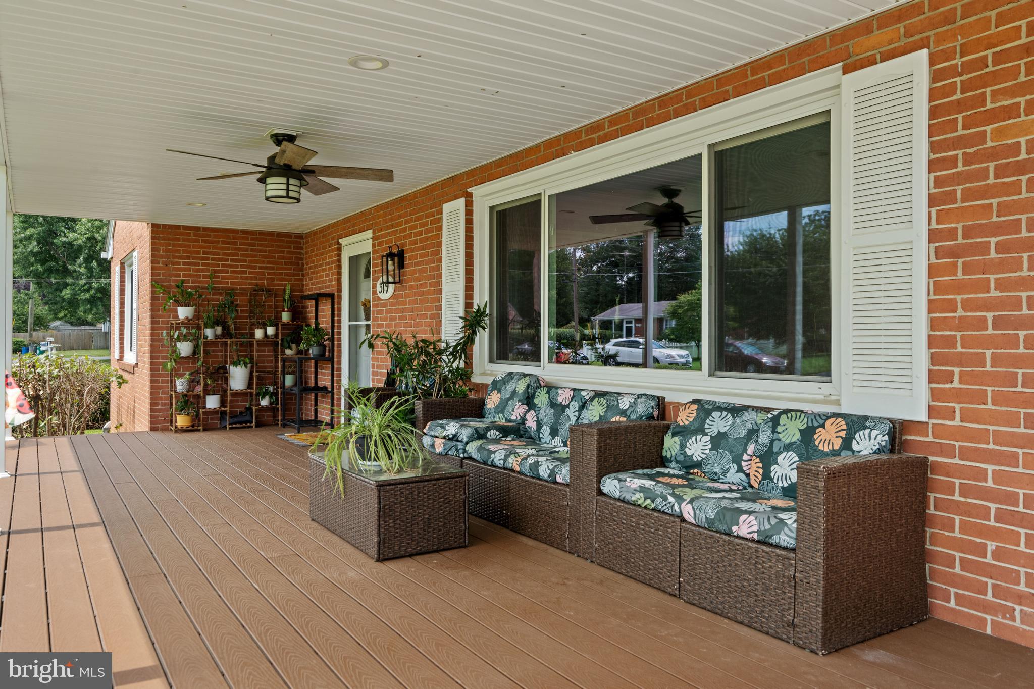 Covered Front Porch