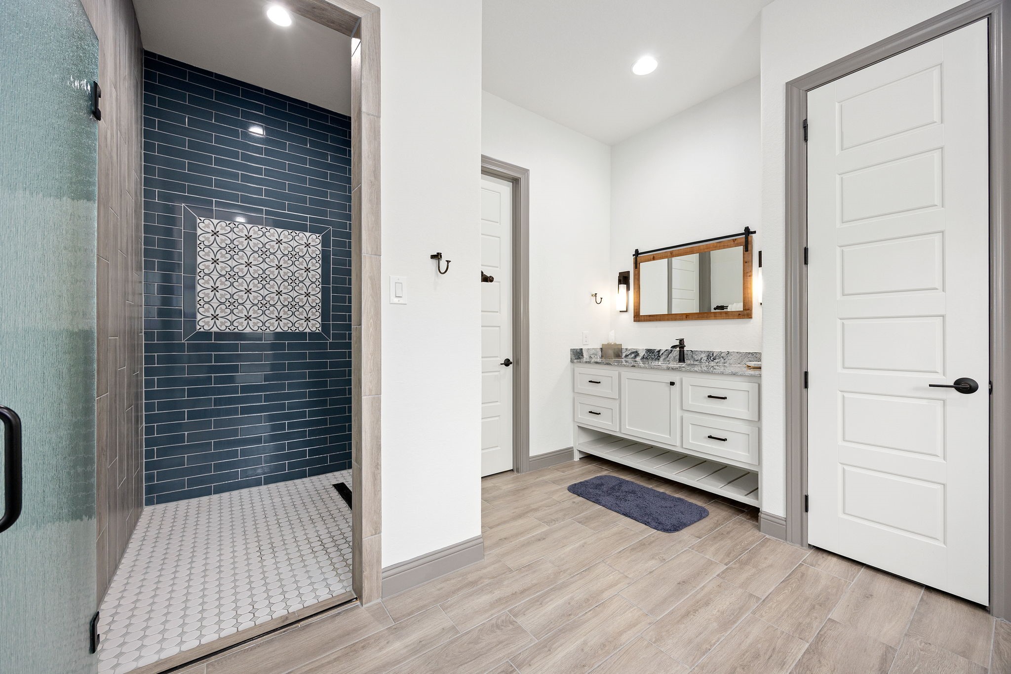 86 Dawns Edge Conroe, TX 77356 - Photo 21 of 50 Primary bathroom walk in shower