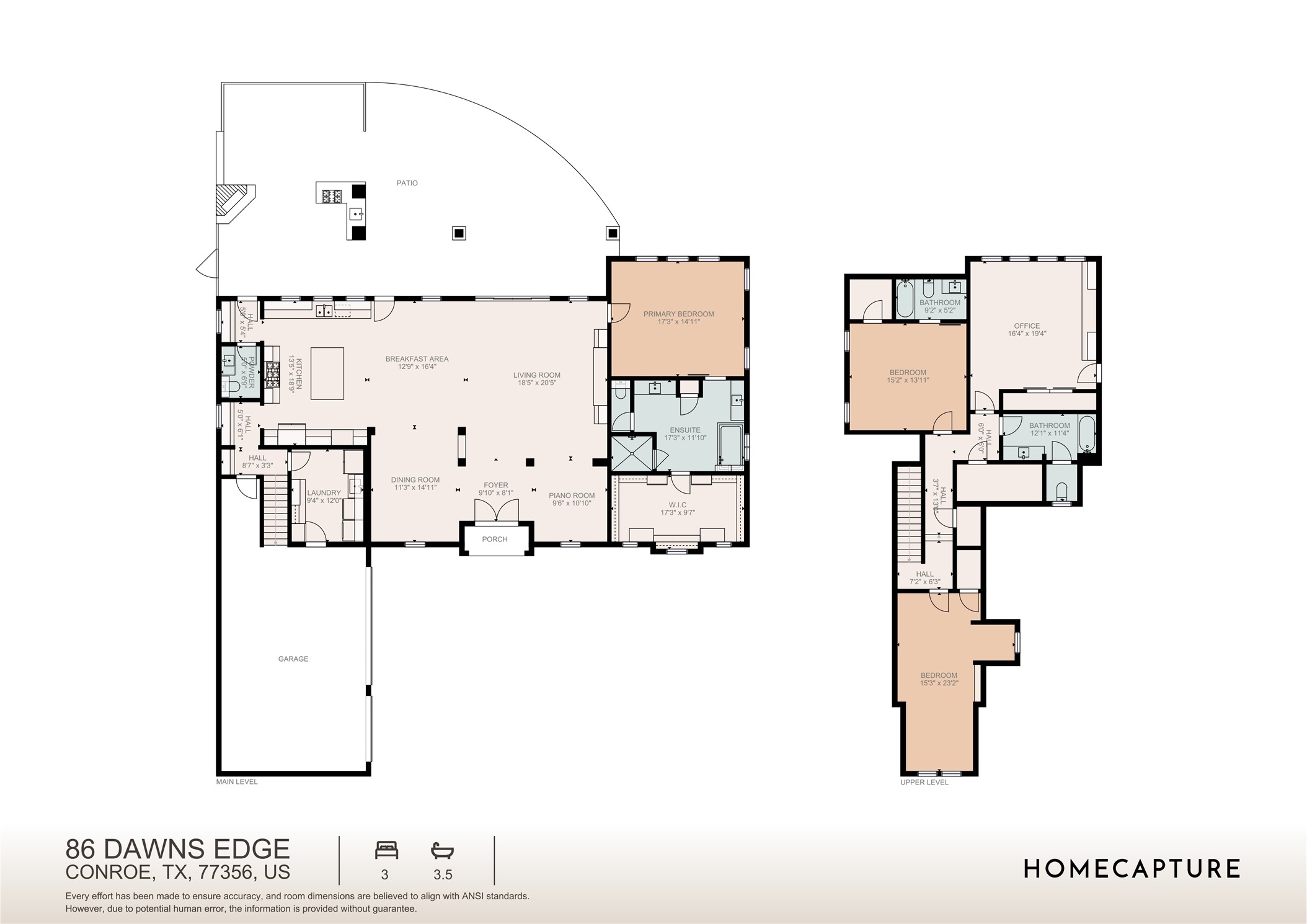 86 Dawns Edge Conroe, TX 77356 - Photo 50 of 50 a picture of a bathroom with a sink and mirror