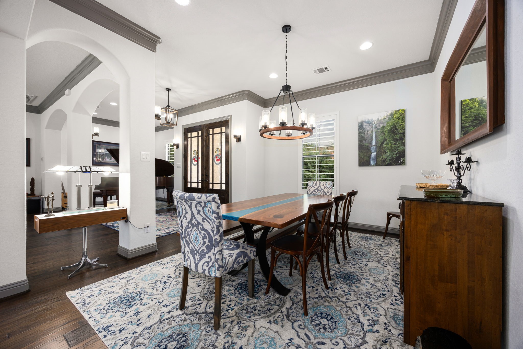 86 Dawns Edge Conroe, TX 77356 - Photo 6 of 50 a view of a dining room with furniture
