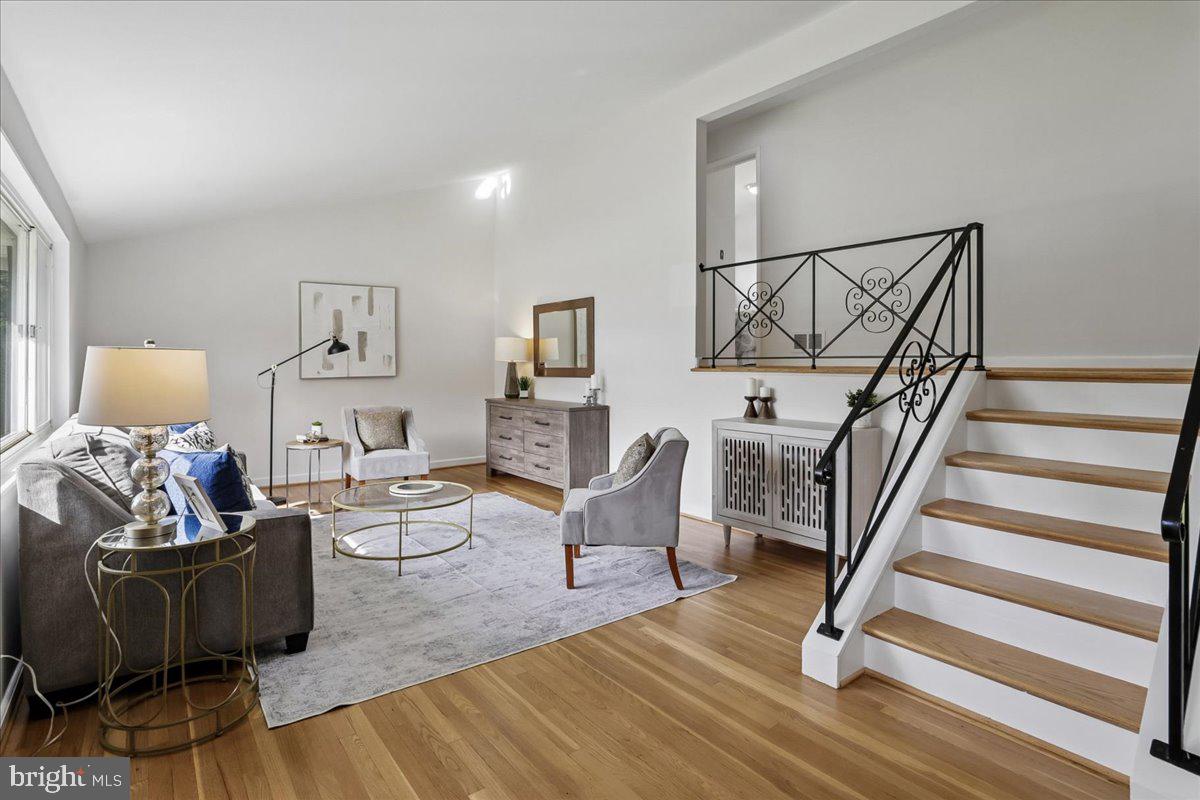 3515 Kayson Street Silver Spring, MD 20906 - Photo 6 of 49 Living Room With Staircase View