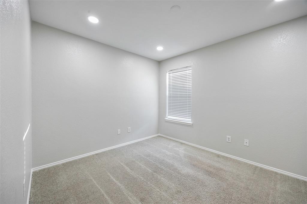 3603 Cottonwood Road Melissa, TX 75454 - Photo 12 of 27 Spare room with carpet and recessed lighting