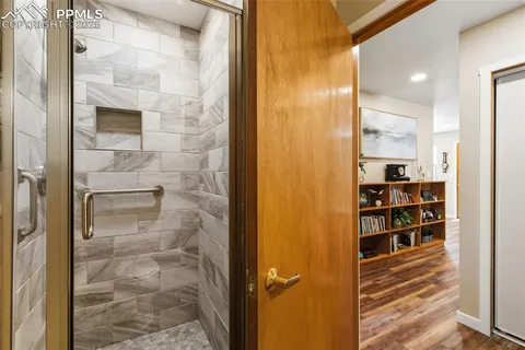 a view of a bathroom