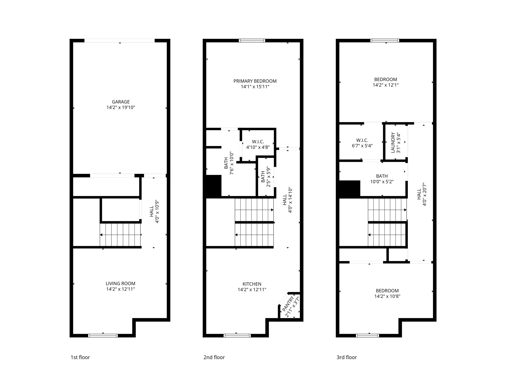 12603 Telge Road, Unit 1EH Cypress, TX 77429 - Photo 19 of 19 Floor plan.