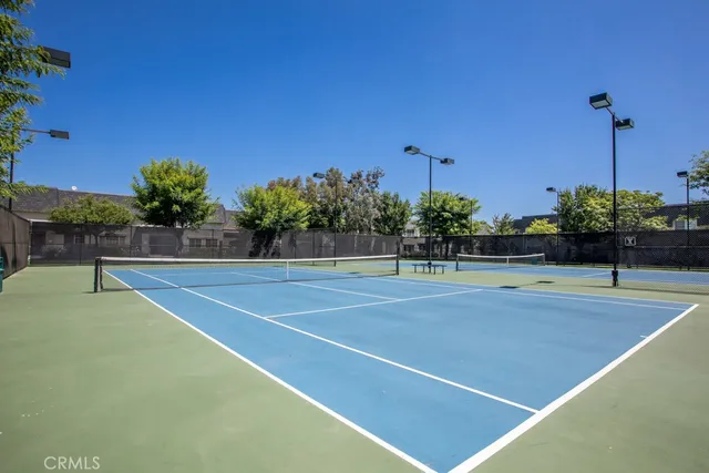 a view of a tennis court