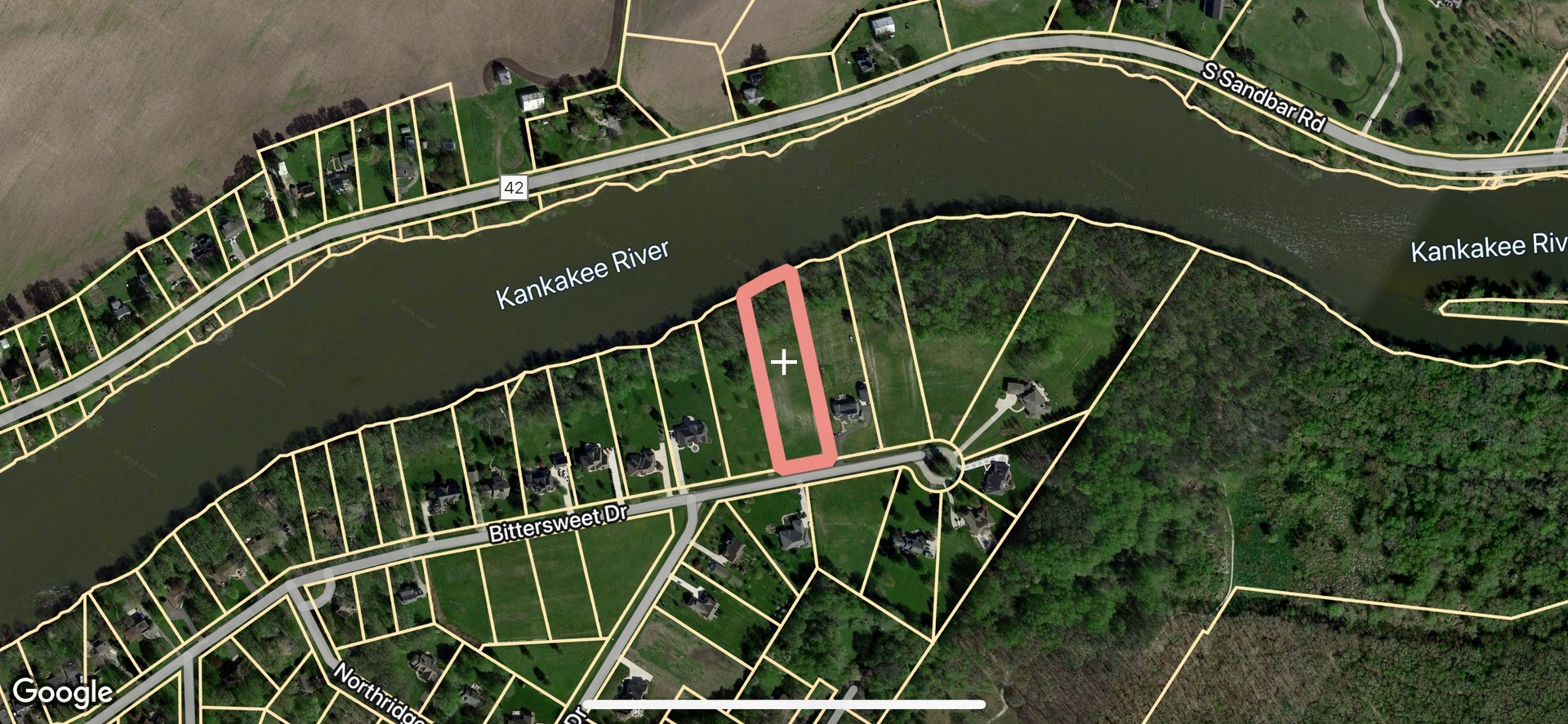 Lot 8 Bittersweet Drive St. Anne, IL 60964 - Photo 3 of 4 an aerial view of a house