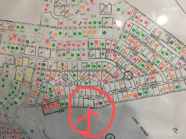 a view of a painting on the wall