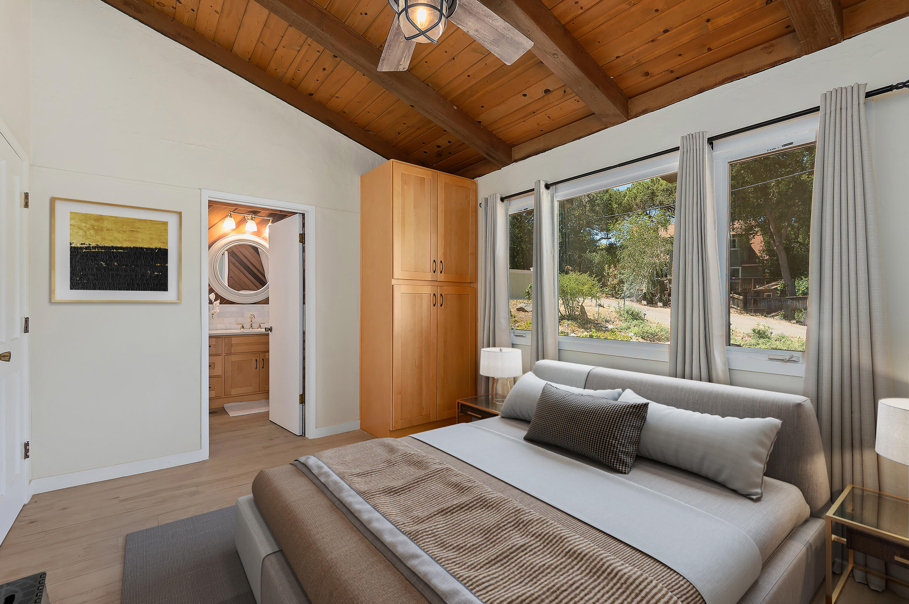 4827 Ogram Road Santa Barbara, CA 93105 - Photo 30 of 37 22 - Bedroom 2 (Virtual)