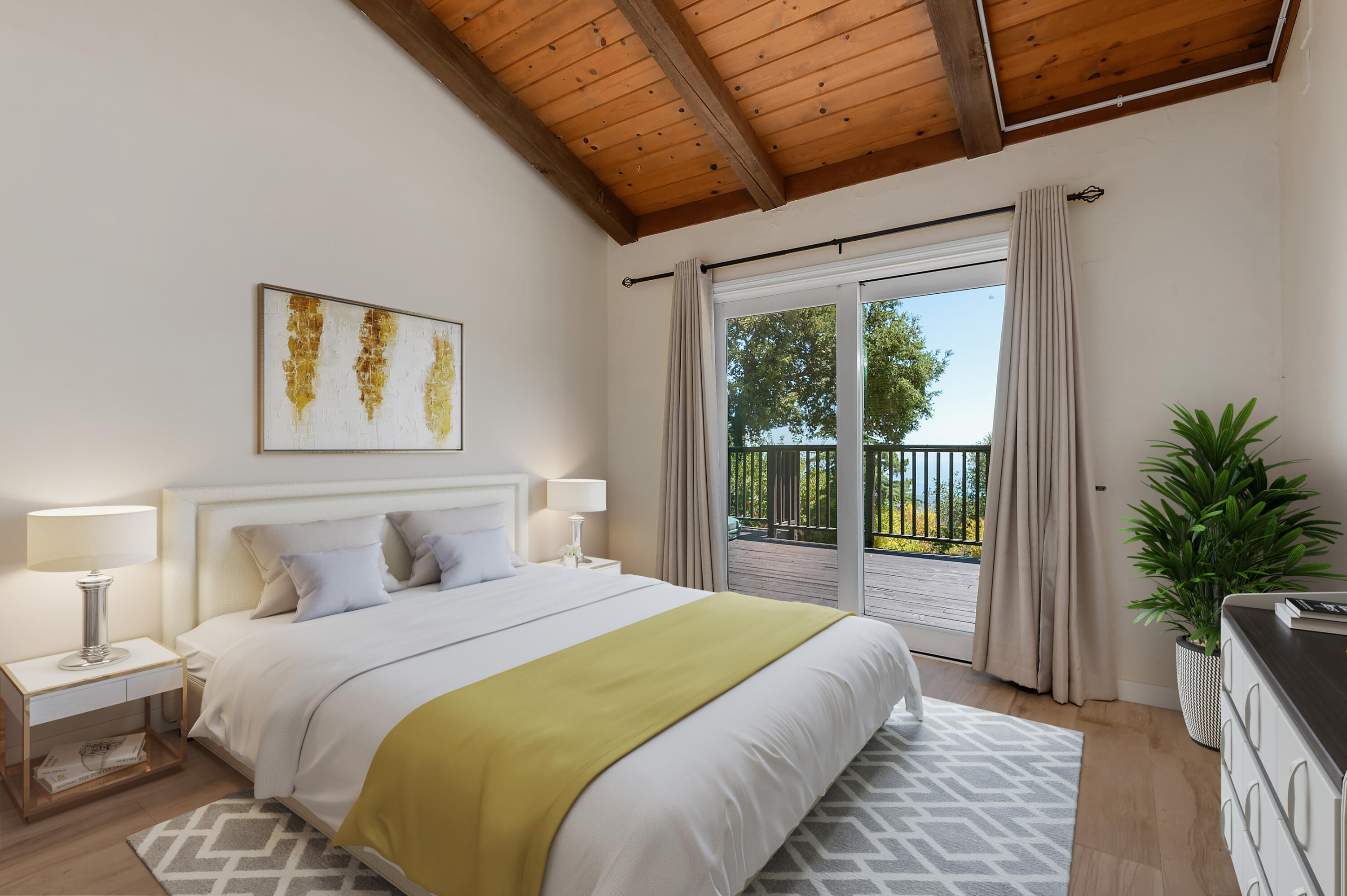 4827 Ogram Road Santa Barbara, CA 93105 - Photo 33 of 37 24 - Bedroom 3 (Virtual)