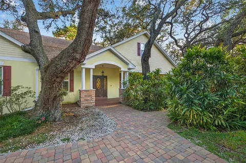 a house with a outdoor space