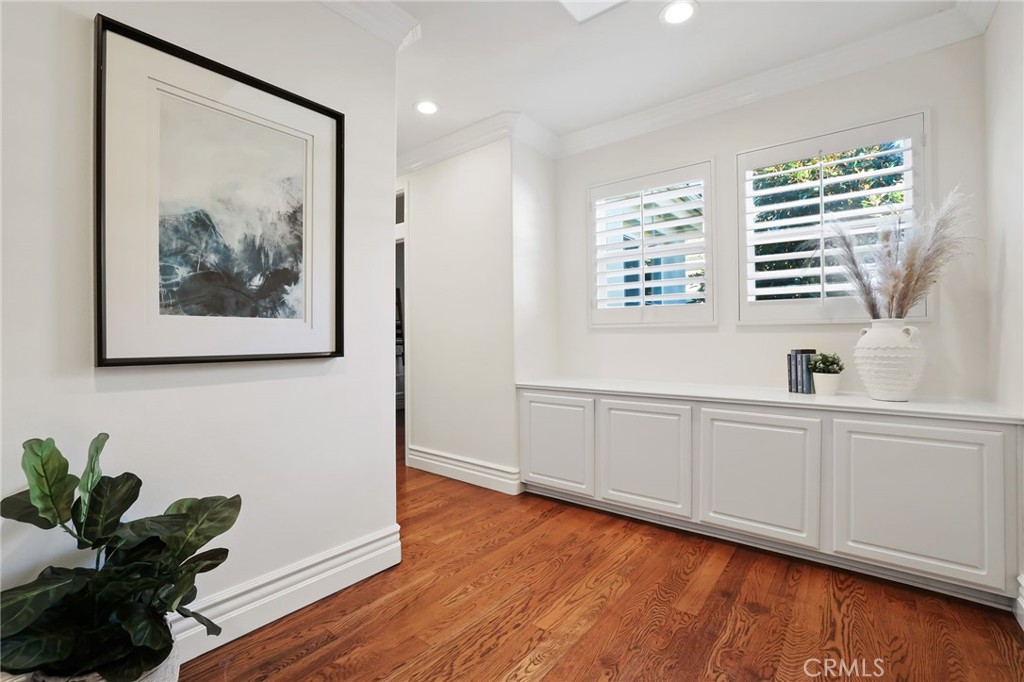 18 Lyon Newport Coast, CA 92657 - Photo 24 of 55 a view of room with window and wooden floor