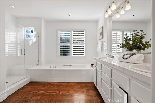 a view of a bathroom from a hallway