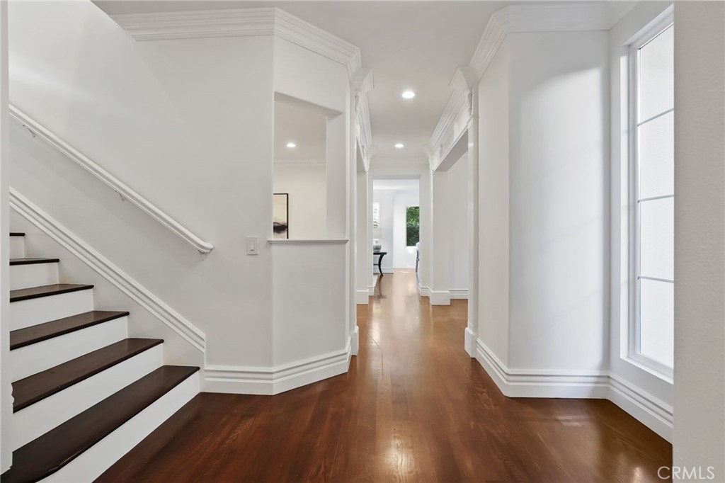 18 Lyon Newport Coast, CA 92657 - Photo 7 of 55 a view of entryway with wooden floor