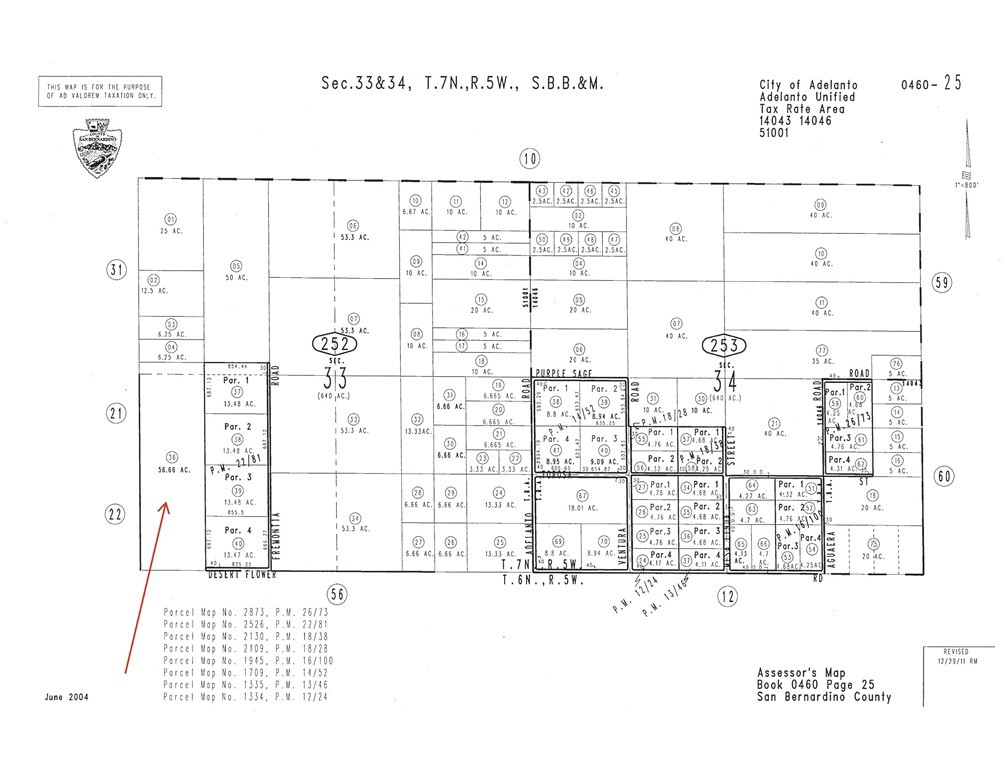 0 Desert Flower Road, Unit 36 Adelanto, CA 92301 - Photo 11 of 11 a black and white photo of a picture of a painting