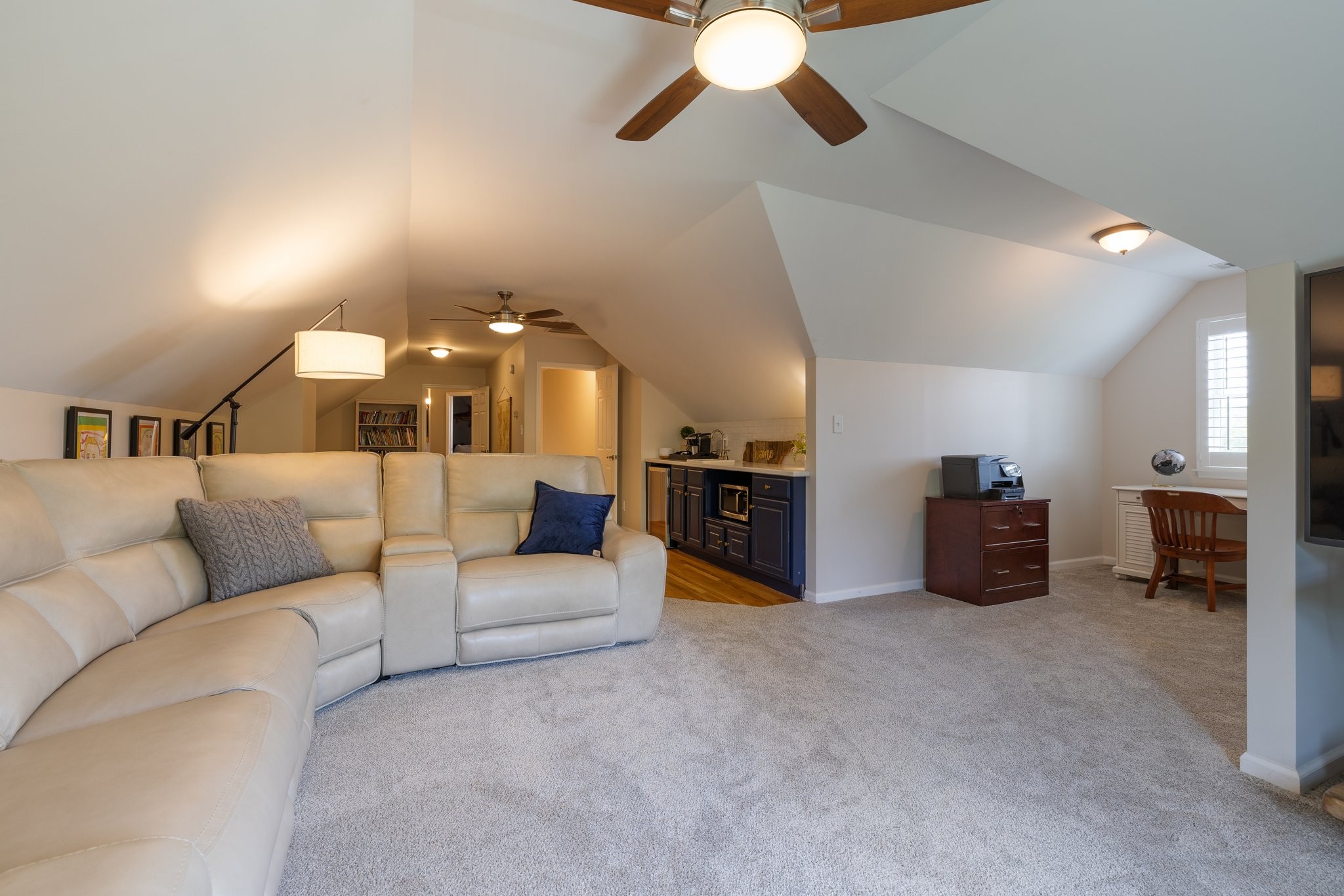 6223 Ladd Road Franklin, TN 37067 - Photo 34 of 67 a living room with furniture and a chandelier