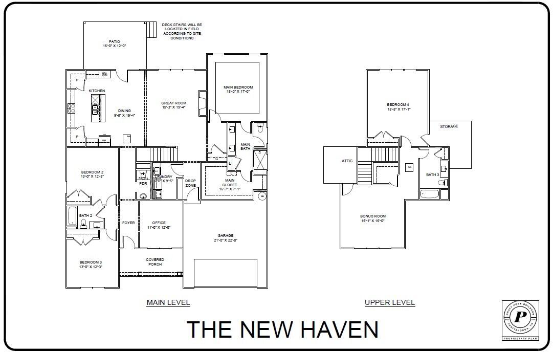 9851 Mayfly Road Ooltewah, TN 37363 - Photo 2 of 2 FC86 PRES FLOOR PLAN