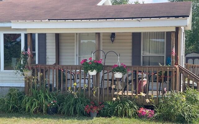 12375 9 Mile Road Kaleva, MI 49645 - Photo 20 of 30 Covered front porch