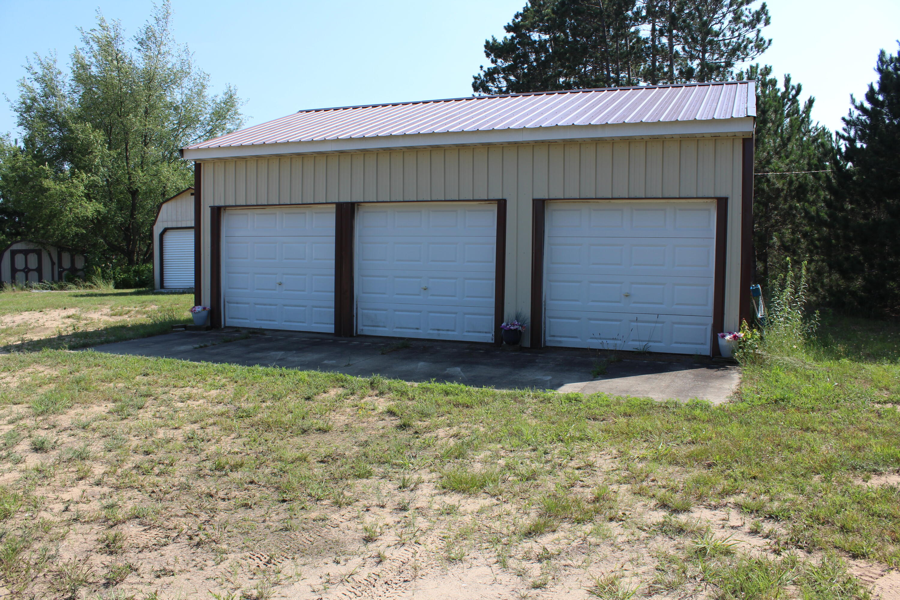 12375 9 Mile Road Kaleva, MI 49645 - Photo 22 of 30 3 stall detached garage