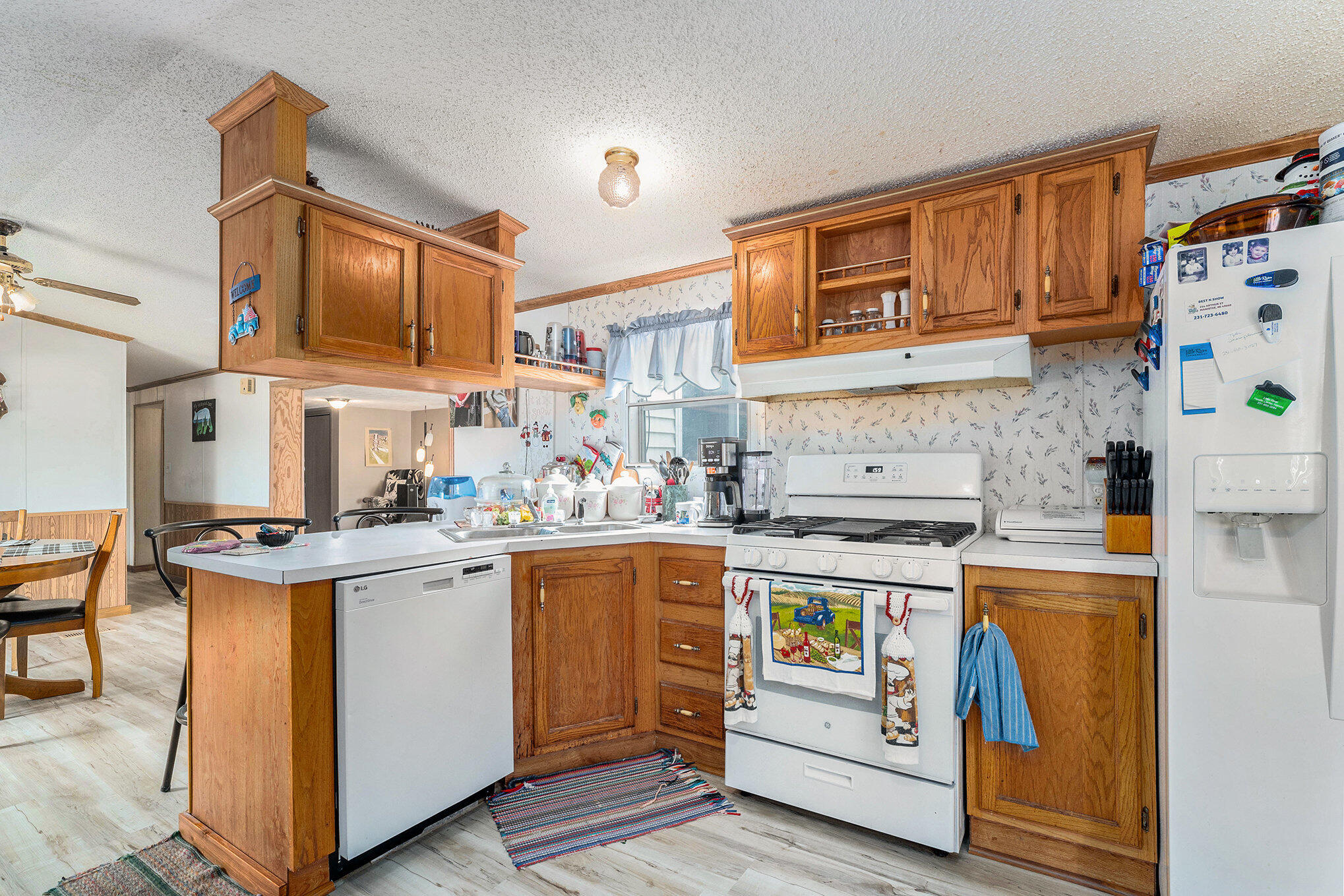 12375 9 Mile Road Kaleva, MI 49645 - Photo 9 of 30 Kitchen