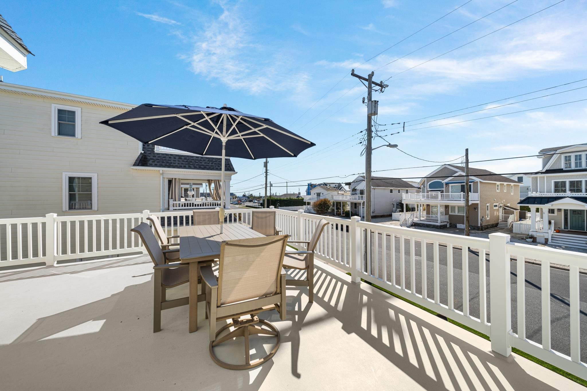 55 West 29th Avalon, NJ 08202 - Photo 5 of 32 a view of a roof deck with furniture