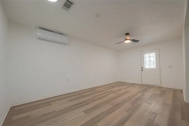 wooden floor in an empty room
