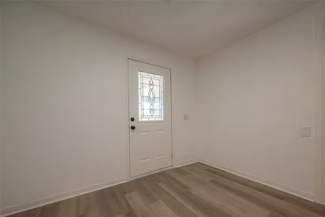 wooden floor in an empty room
