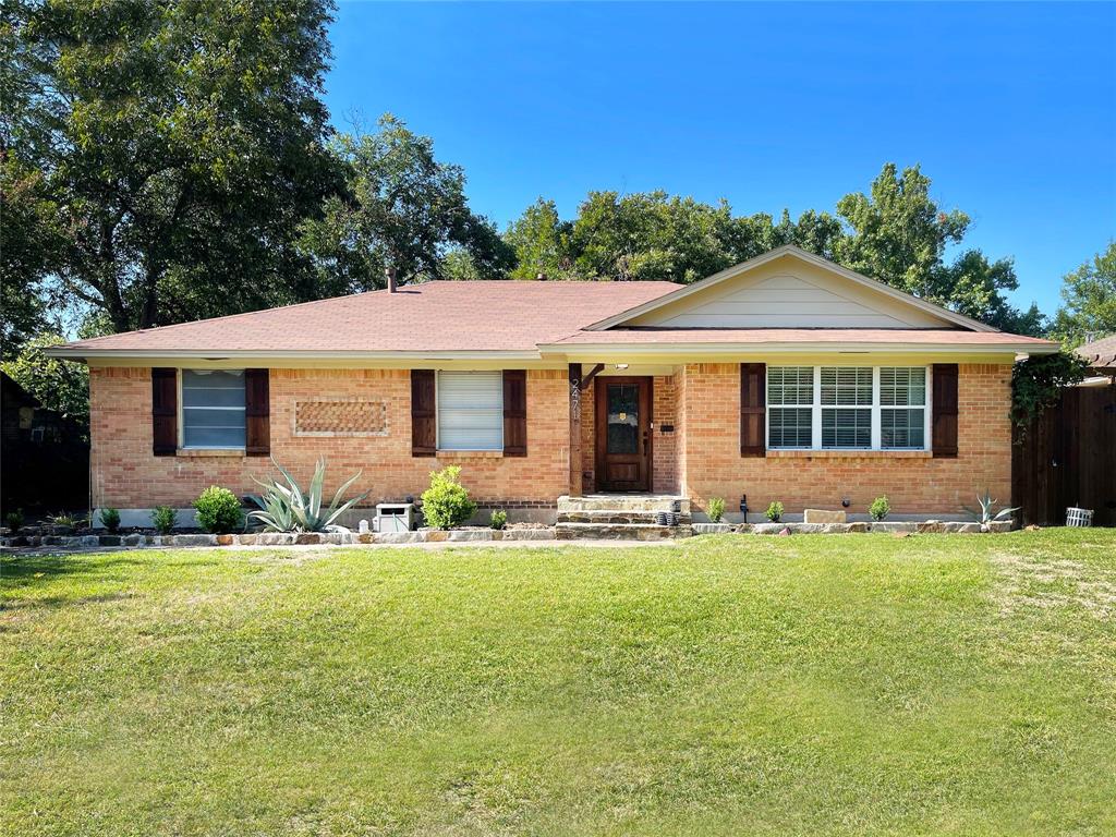2471 Pinebluff Drive Dallas, TX 75228 - Photo 1 of 1 a front view of a house with a yard