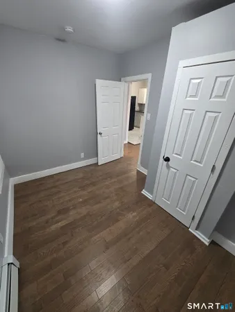 wooden floor in an empty room