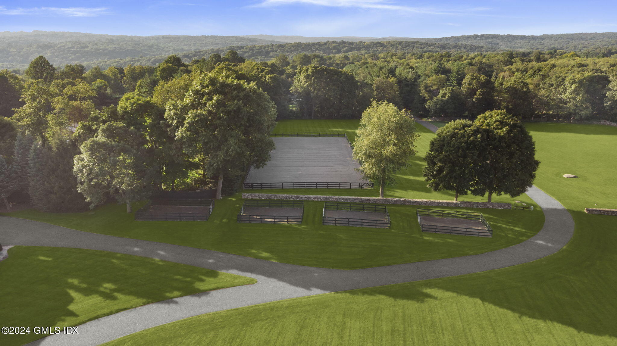 341 Rock House Road Easton, CT 06612 - Photo 54 of 56 Aerial View of driveway