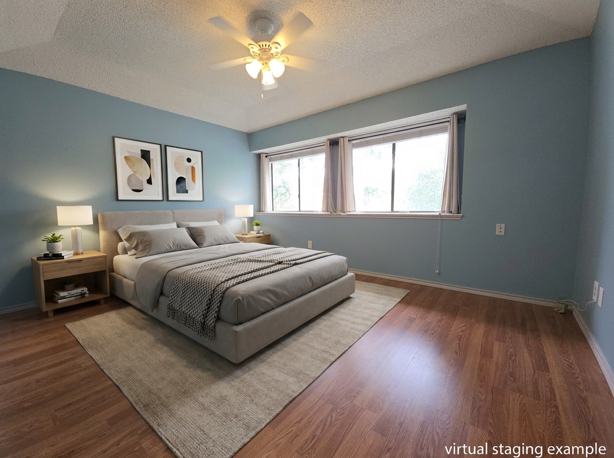 12806 Modena Trail Austin, TX 78729 - Photo 5 of 12 a bedroom with a bed and a window