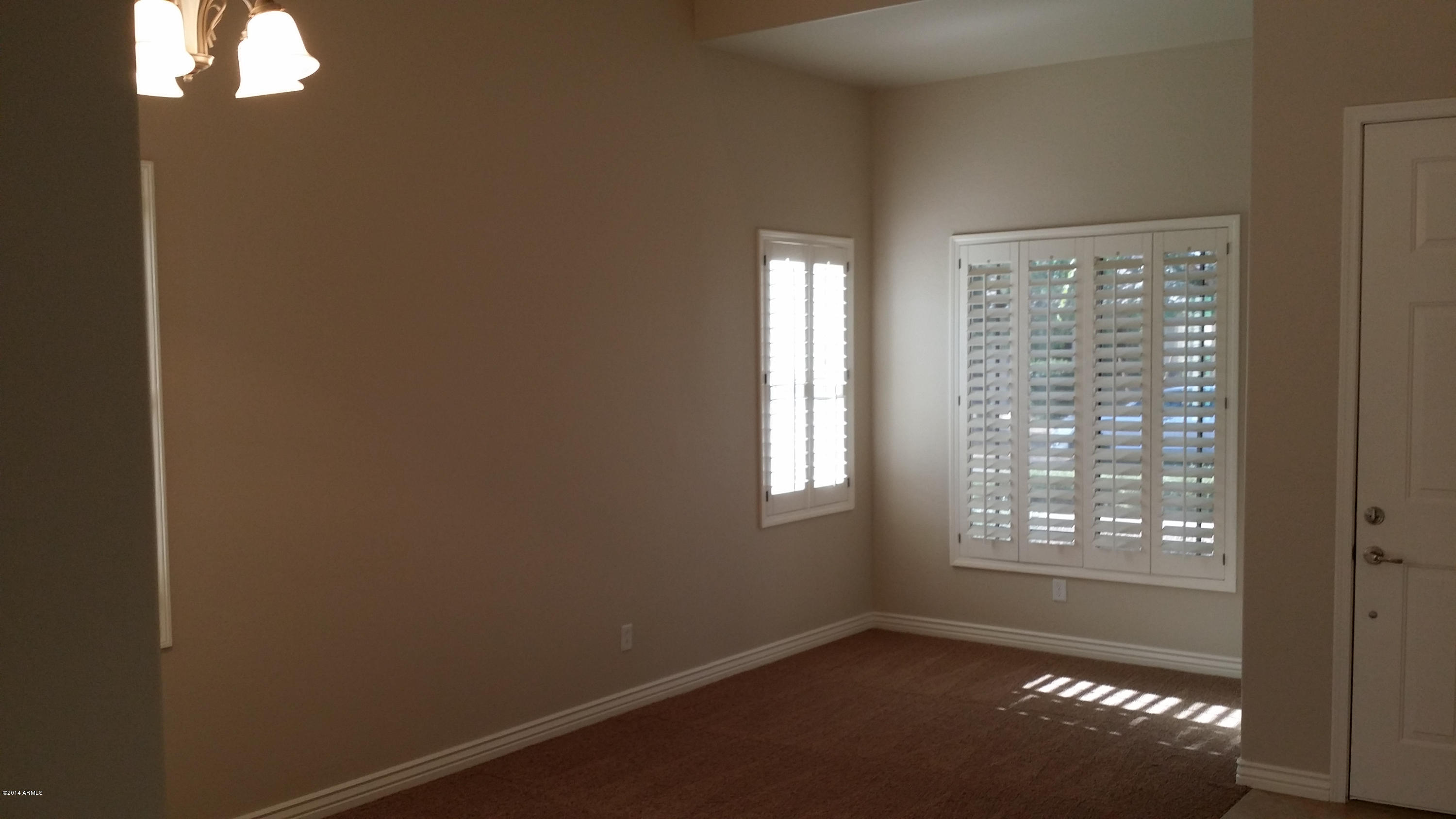 4625 East Murrieta Road Gilbert, AZ 85297 - Photo 7 of 83 Living Room Nook - Plantation Shutters