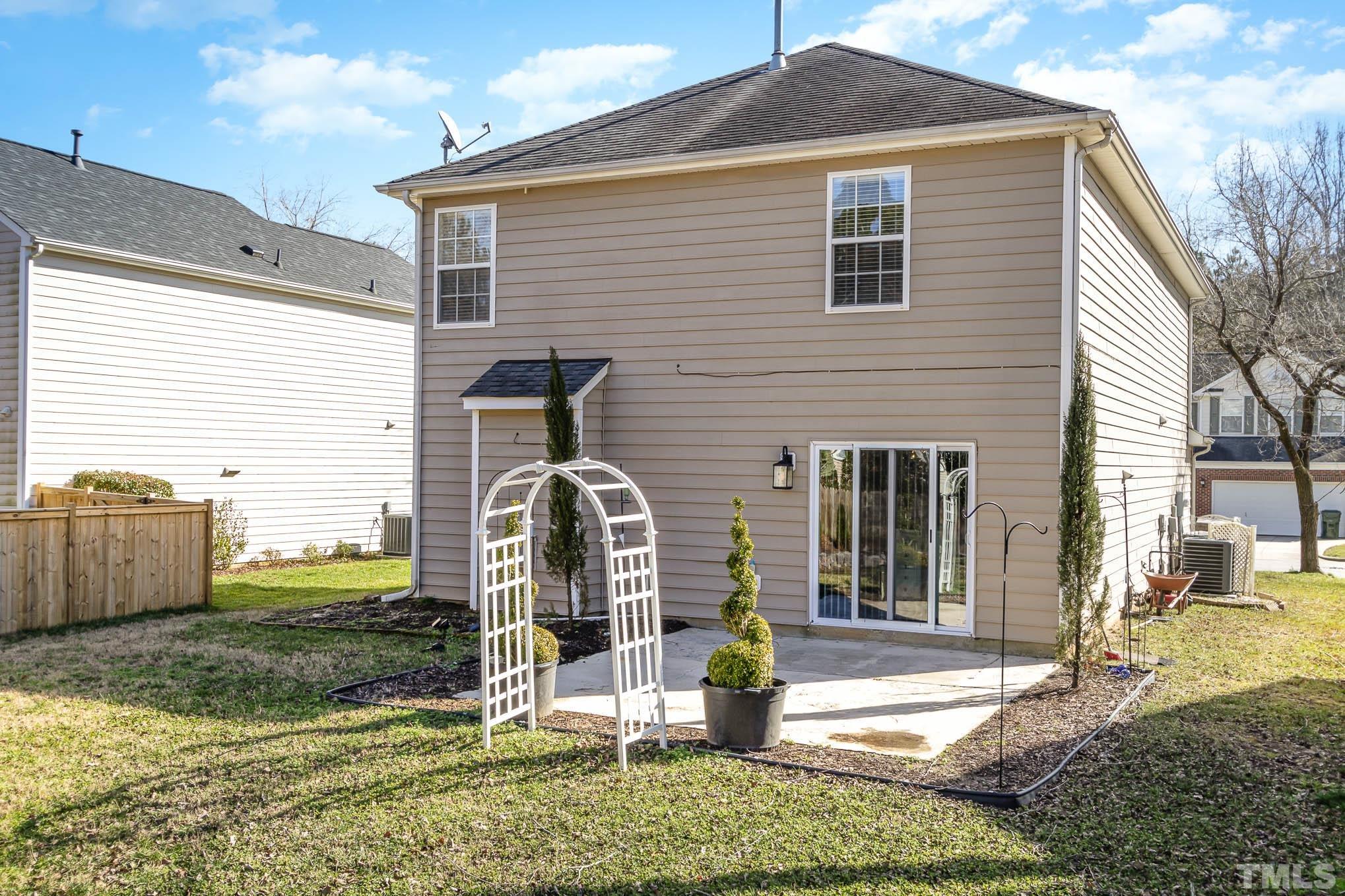 266 Inkster Cove Raleigh, NC 27603 - Photo 27 of 30 a front view of a house with garden