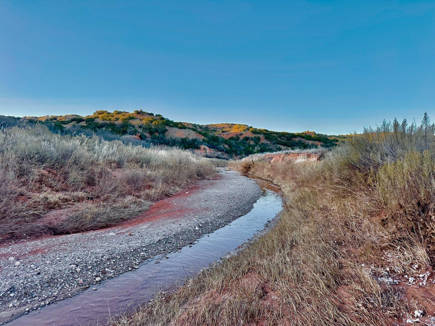 0 State Highway 256 Silverton, TX 79257 - Photo 47 of 47 a view of a dry yard with mountains in the background