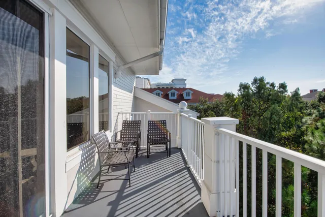 a view of a lush green field