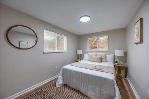 a view of empty room