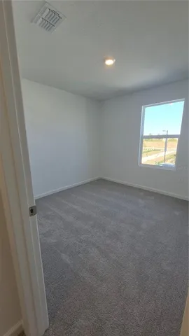 a view of empty room