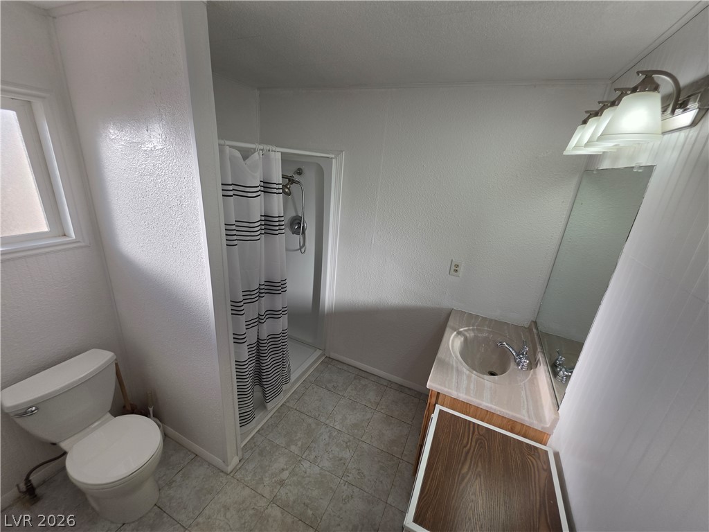 2930 Frehner Ranch Road Pioche, NV 89043 - Photo 14 of 32 A well-appointed bathroom with a convenient shower stall and an elegant vanity.