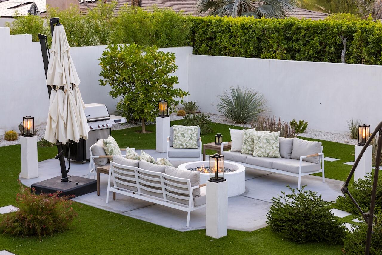 72870 Bel Air Road, Unit 3 Palm Desert, CA 92260 - Photo 26 of 36 a view of outdoor space yard and patio