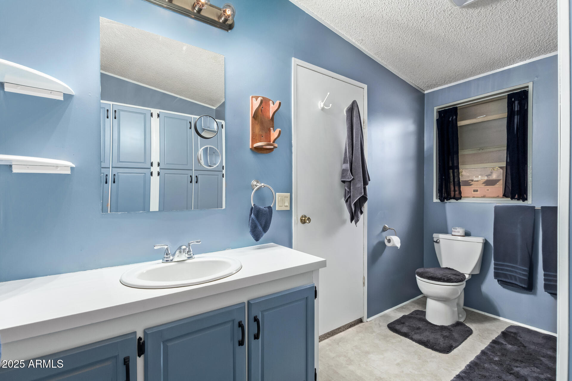 164 North Wickiup Road Apache Junction, AZ 85119 - Photo 24 of 62 a bathroom with a sink toilet and mirror
