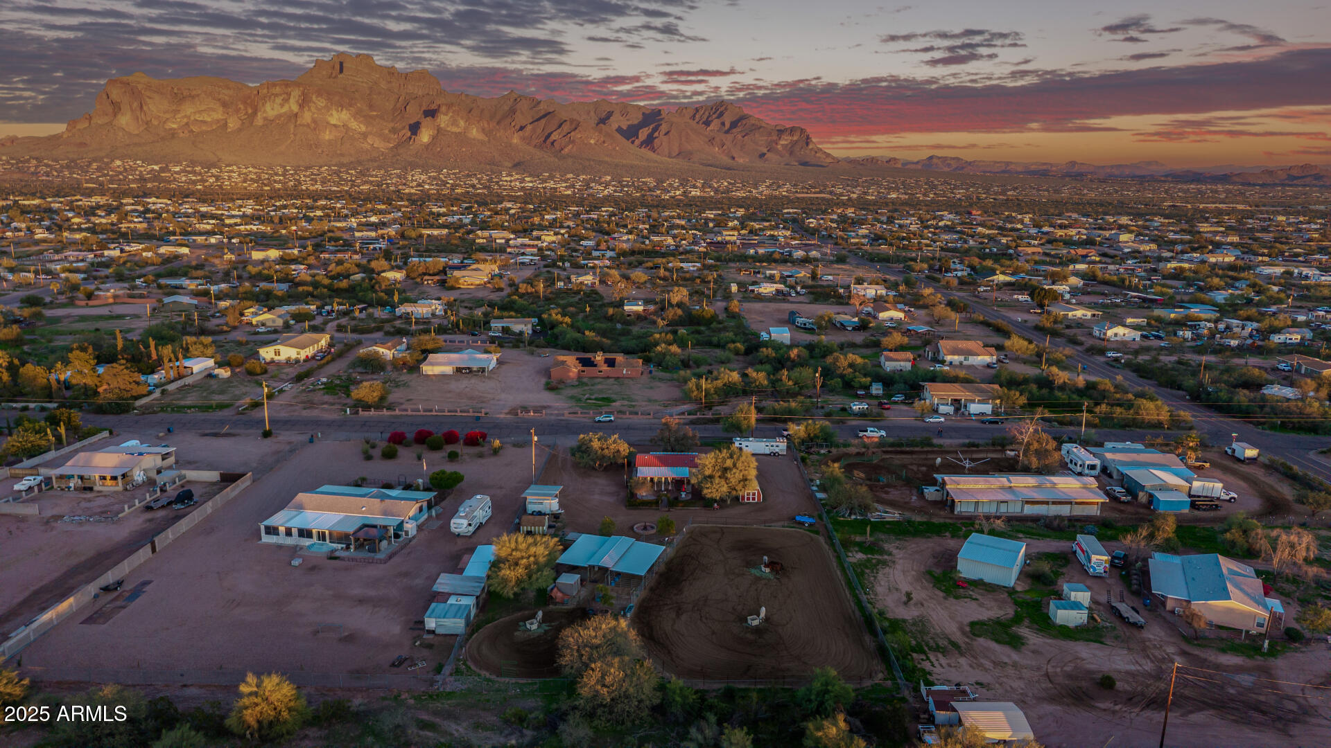 164 North Wickiup Road Apache Junction, AZ 85119 - Photo 58 of 62 an aerial view of a city