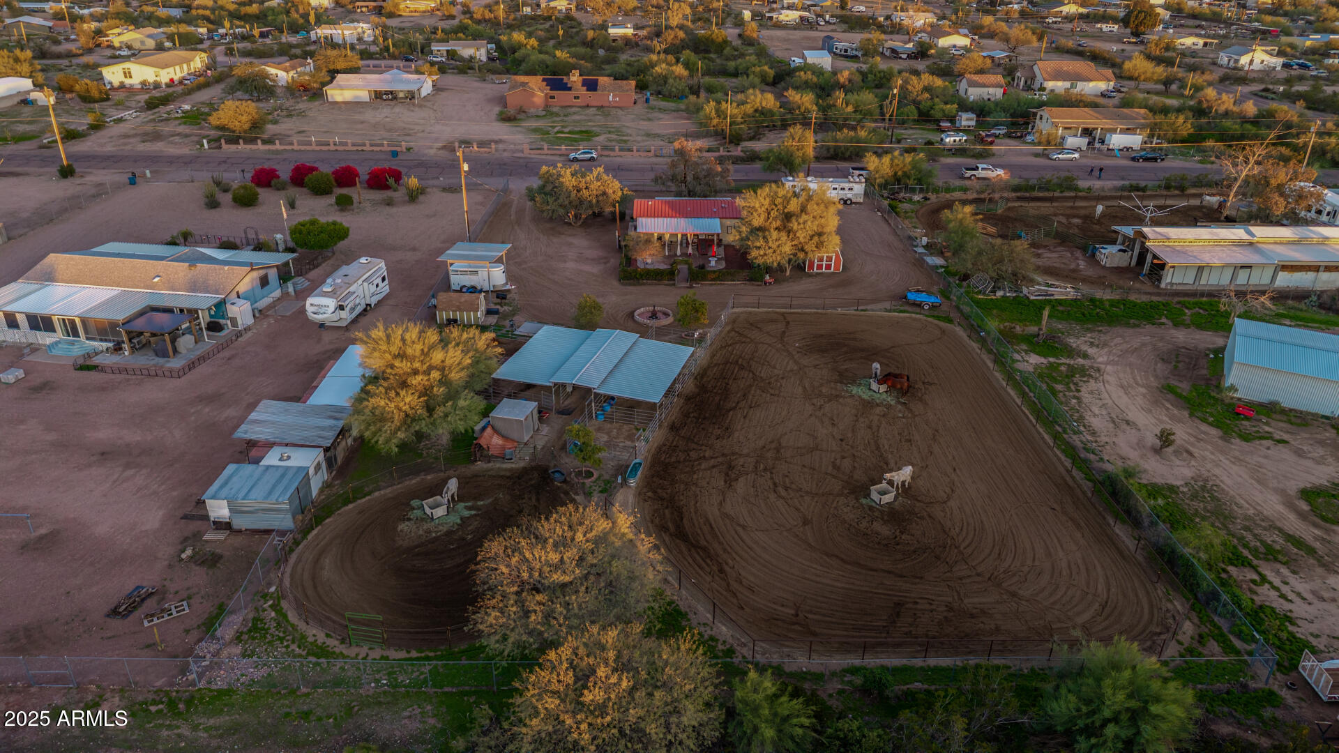 164 North Wickiup Road Apache Junction, AZ 85119 - Photo 61 of 62 an aerial view of a house with a yard and lake view