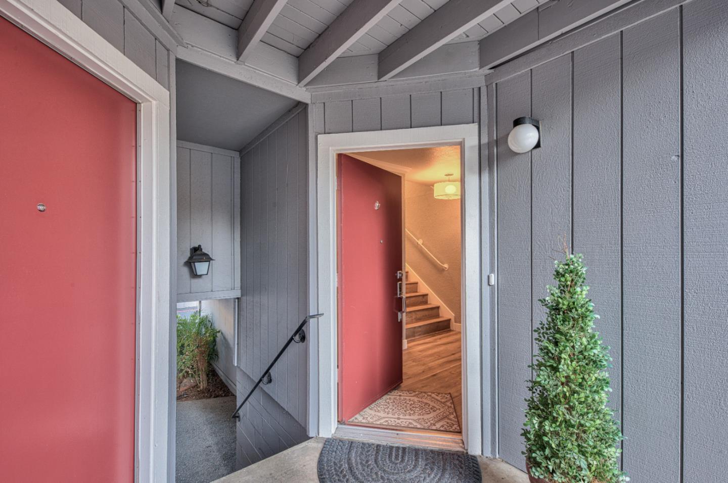 2224 Almaden Road, Unit A San Jose, CA 95125 - Photo 22 of 29 a view of a hallway with wooden floor and front door