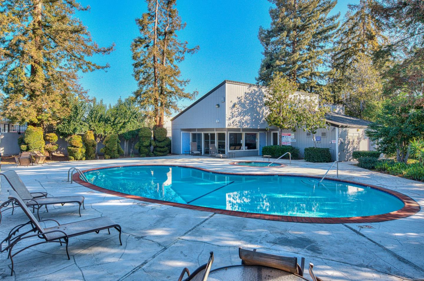 2224 Almaden Road, Unit A San Jose, CA 95125 - Photo 26 of 29 a view of house with swimming pool outdoor seating