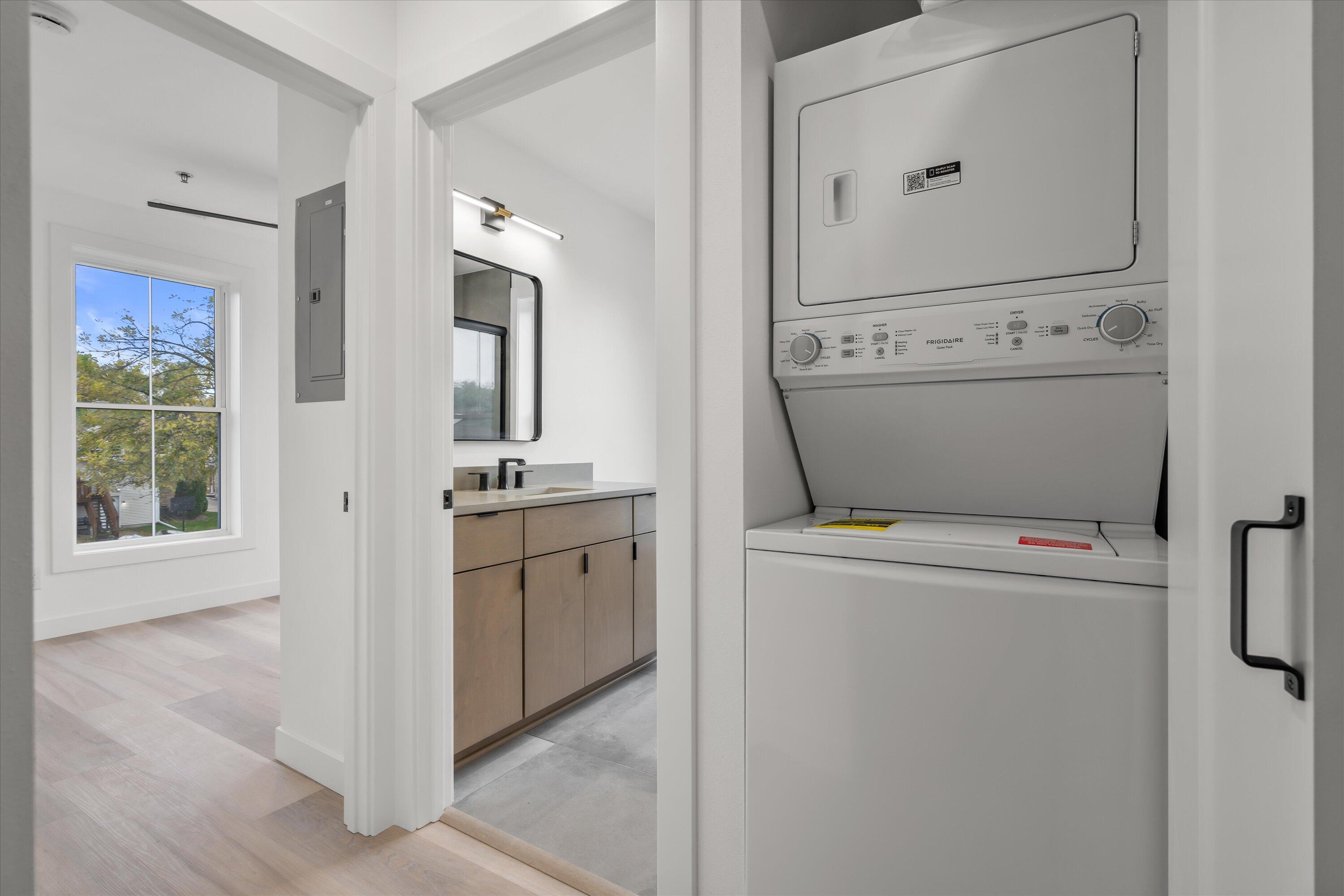 308 Oak Street, Unit 201 Slinger, WI 53086 - Photo 18 of 20 Washer/Dryer