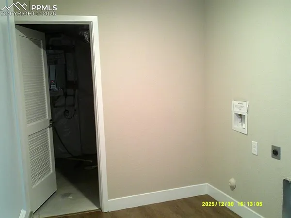 a bathroom with a close view of a shower