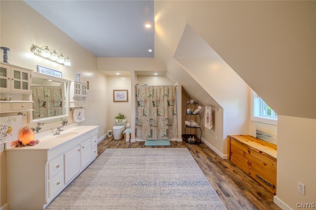 7037 Townline Road Rome, NY 13440 - Photo 31 of 48 Oversized primary bathroom with views of the lake!