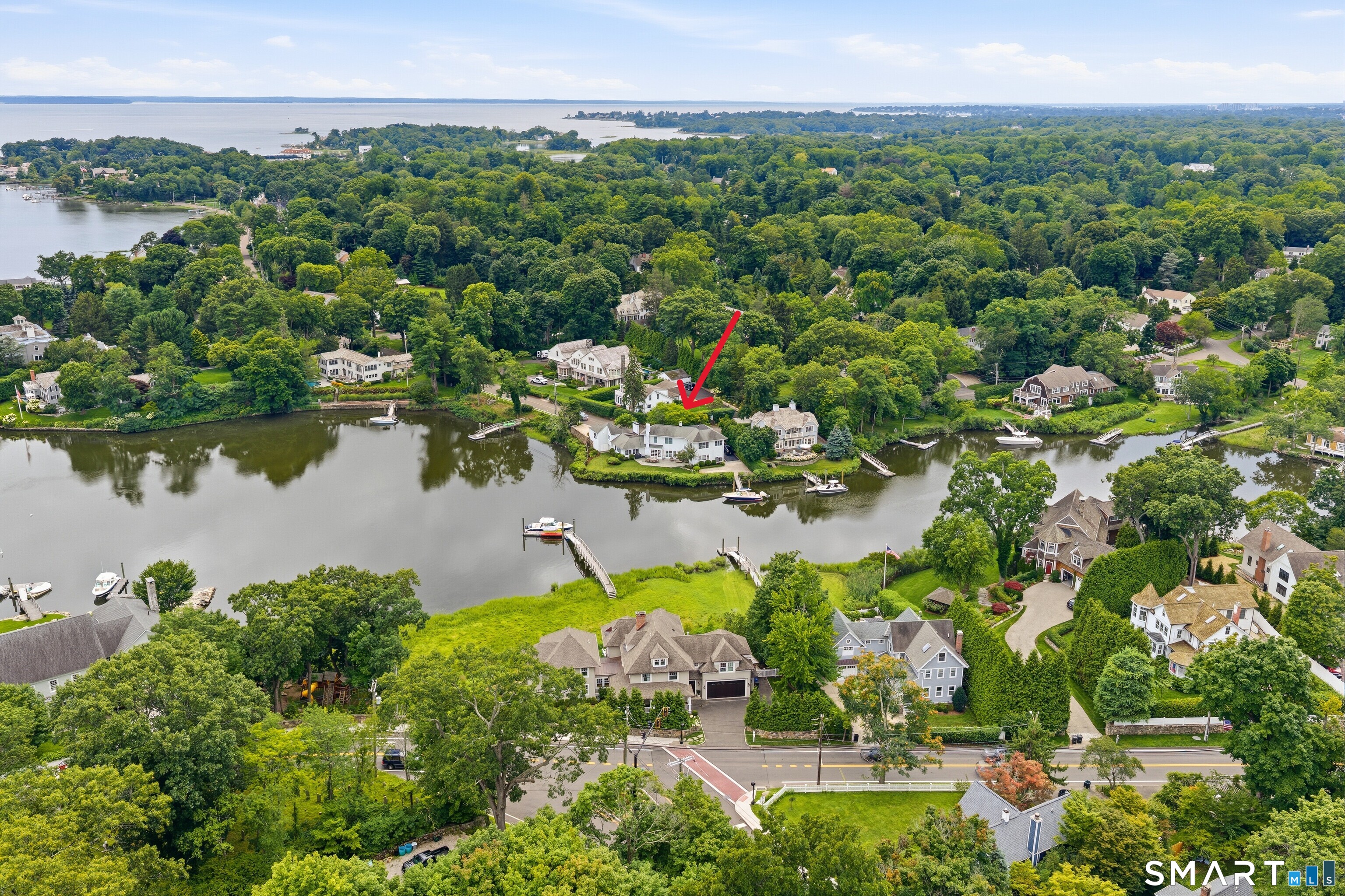 61 5 Mile River Road Darien, CT 06820 - Photo 5 of 38 From your backyard to the Sound