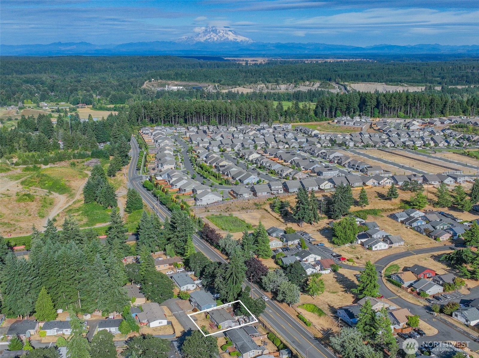 510 Duterrow Road Southeast, Unit 34 Olympia, WA 98513 - Photo 4 of 20 a view of lake with mountain